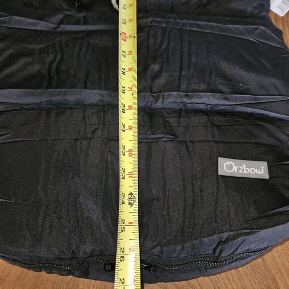 Orzbow Winter Baby Car Seat Cover - Universal Infant Bunting Bag - Black Tan - Picture 5 of 8